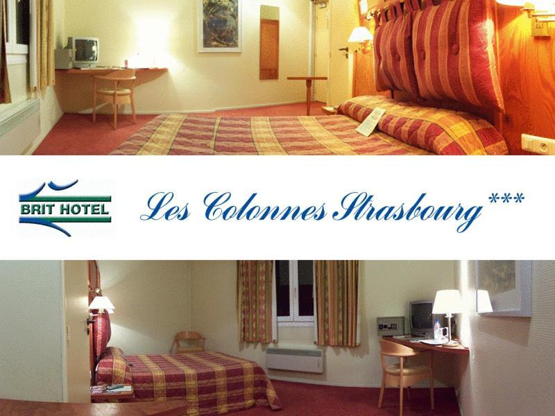 Les Colonnes Strasbourg Zenith Hotel Eckbolsheim Buitenkant foto